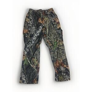 Gamehide Mens Realtree Camo Cargo Pants Large Soft Shell Hunting Outdoor